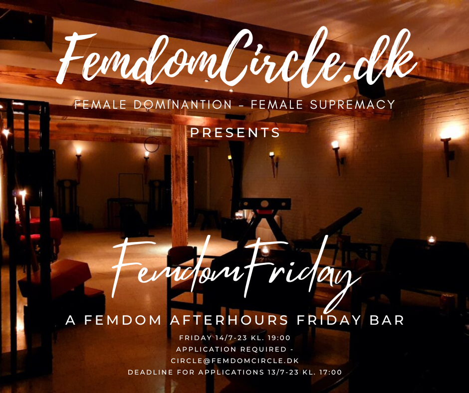 FemDomFriday - A Femdom afterhours friday bar for Dominas, Mistresses and Slaves M/F.